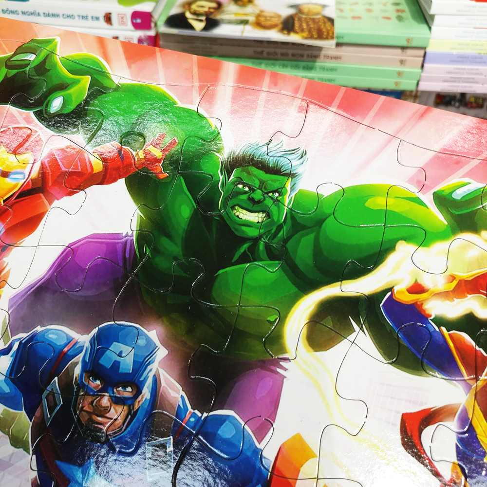 bộ ghép hình siêu nhân 4 (tái bản 2023)