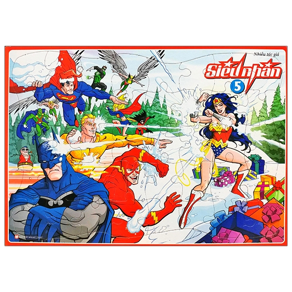 bộ ghép hình - siêu nhân 5