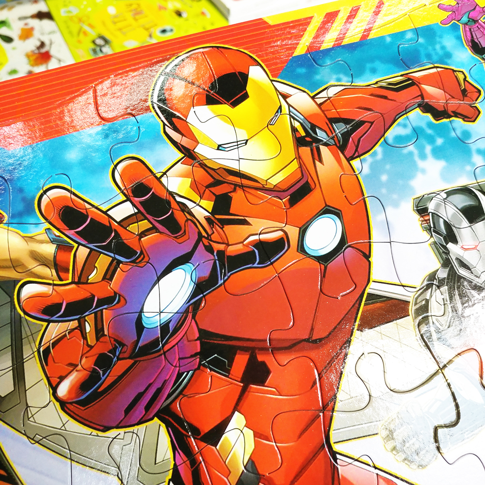 bộ ghép hình siêu nhân 6 (tái bản 2023)