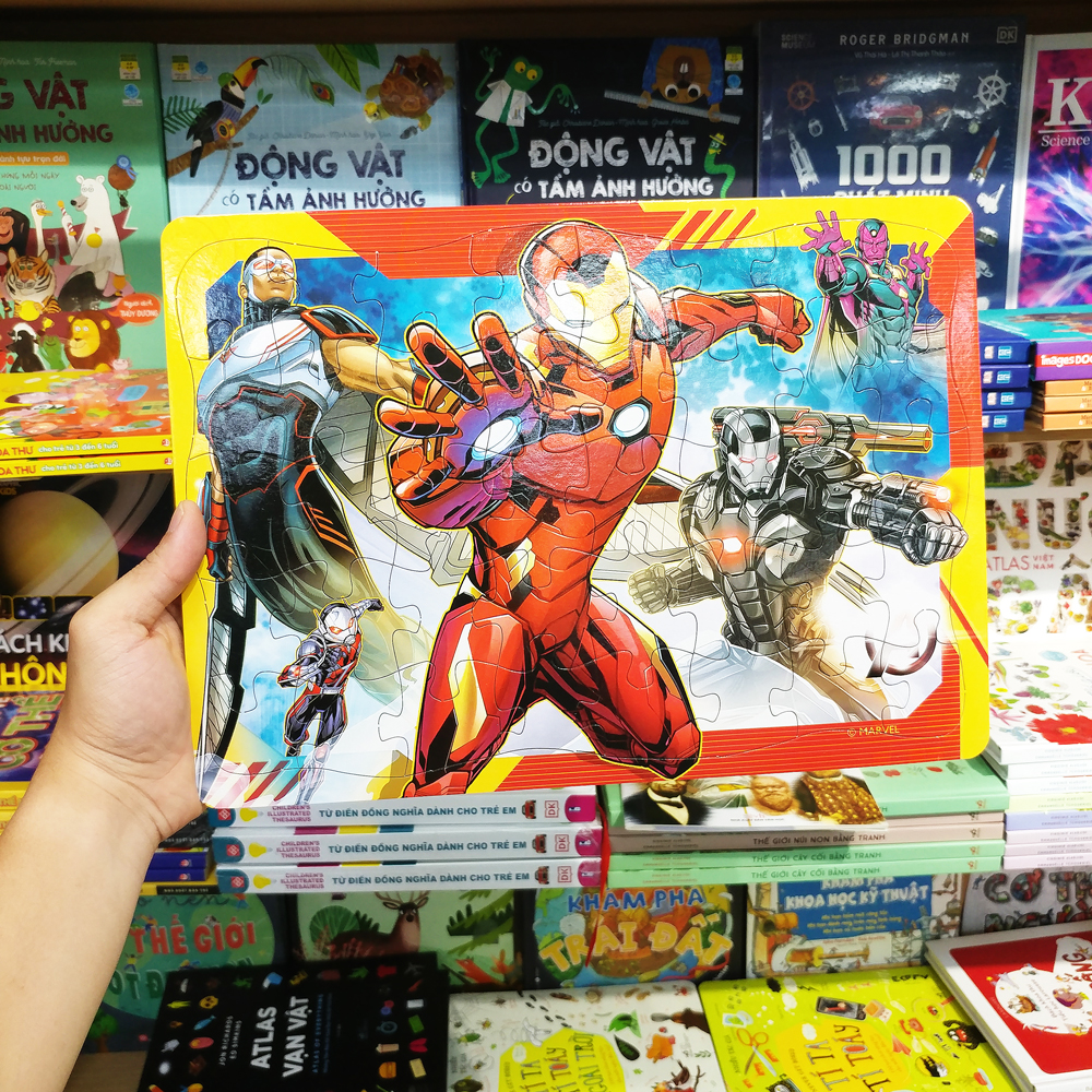 bộ ghép hình siêu nhân 6 (tái bản 2023)