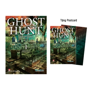 bộ ghost hunt - tập 1: chuyện ma quỷ ở khu học xá cũ - tặng kèm postcard + poster