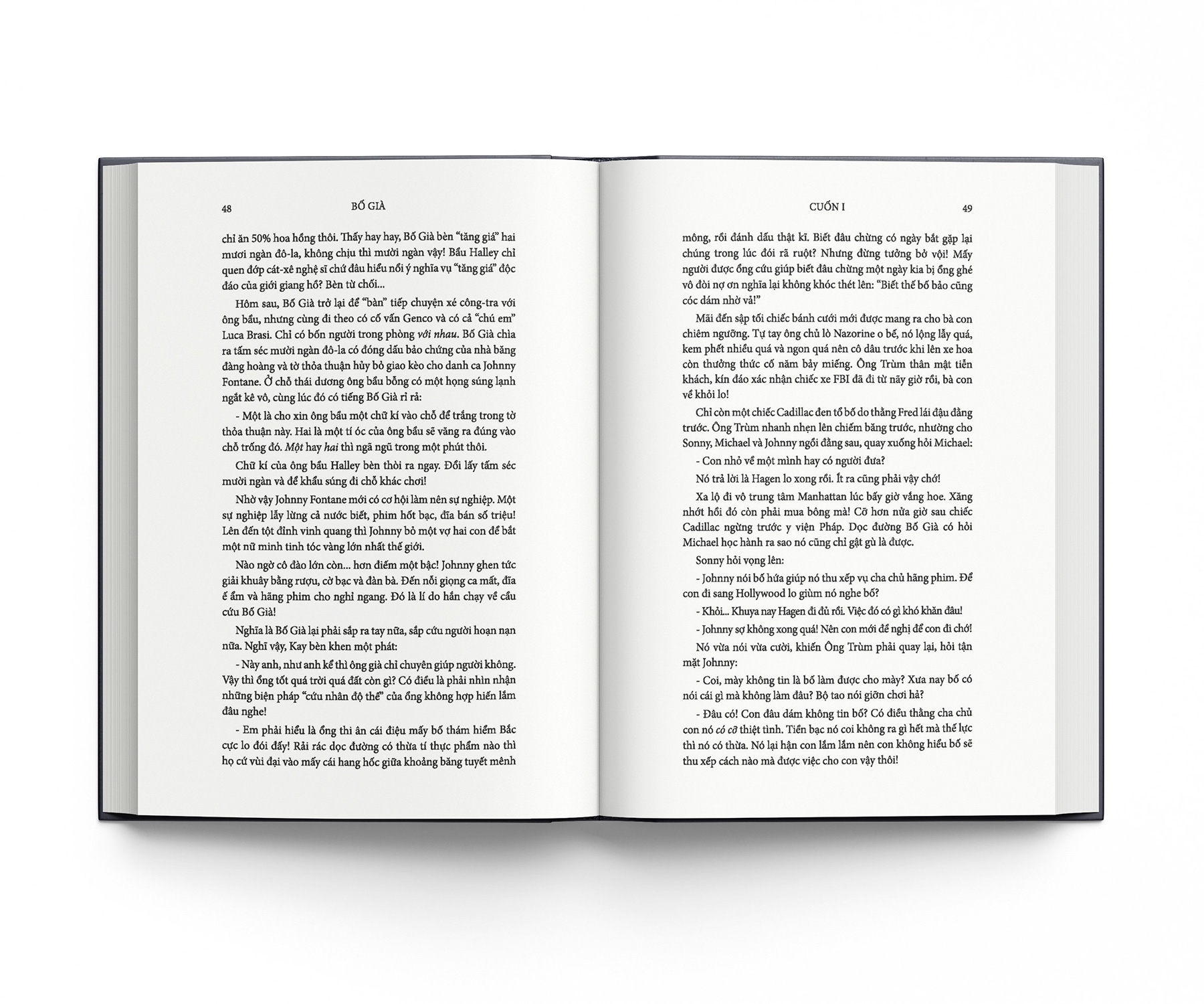 bố già - bìa cứng