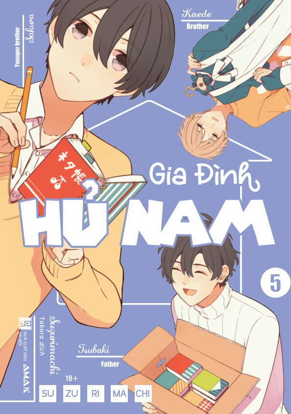 Bo
						
										
										Gia Dinh Hu Nam - Tap 5 - Tang Kem 2 Bookmark Be Hinh+ 1 Standee Giay