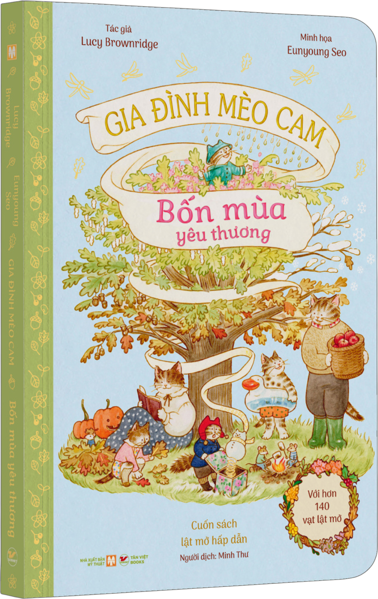 Bộ
						
										
										Gia Đình Mèo Cam - Bốn Mùa Yêu Thương - Bìa Cứng