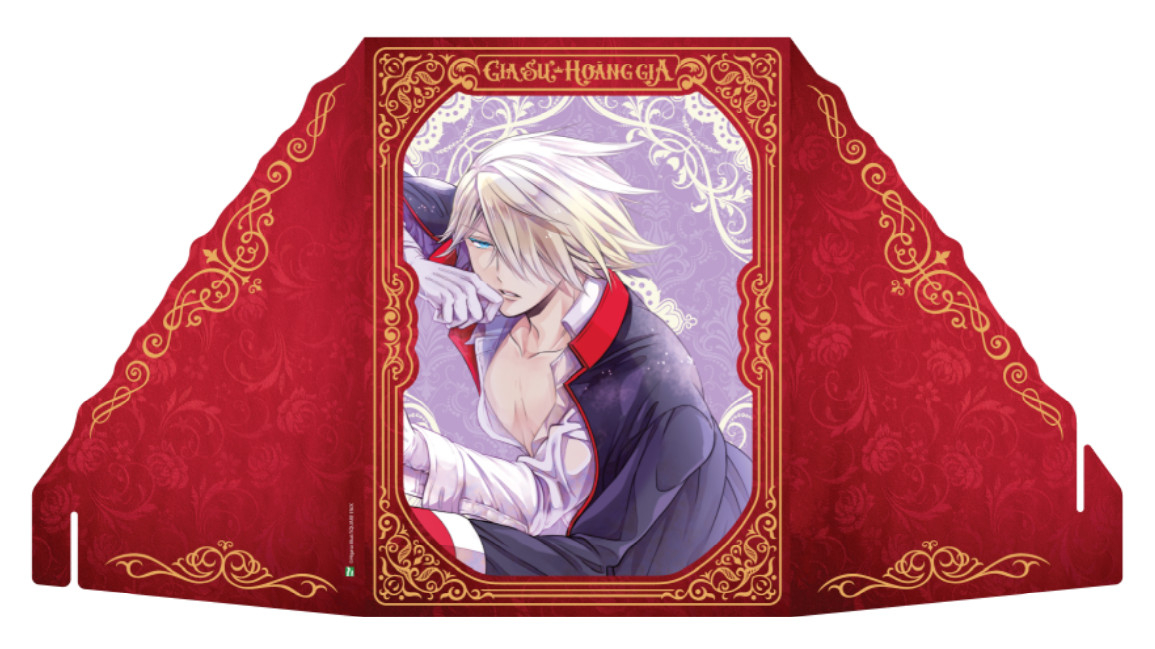 bộ gia sư hoàng gia - tập 5 - bản sưu tầm - tặng kèm khung tranh + chibi clear file + móc khóa chibi shikishi