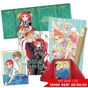 bộ gia sư hoàng gia - tập 6 - bản sưu tầm - tặng kèm bìa hai mặt + khung tranh hoàng gia + chibi clear file + poster