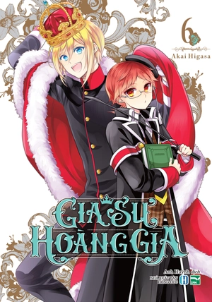 bộ gia sư hoàng gia - tập 6 - bản sưu tầm - tặng kèm bìa hai mặt + khung tranh hoàng gia + chibi clear file + poster