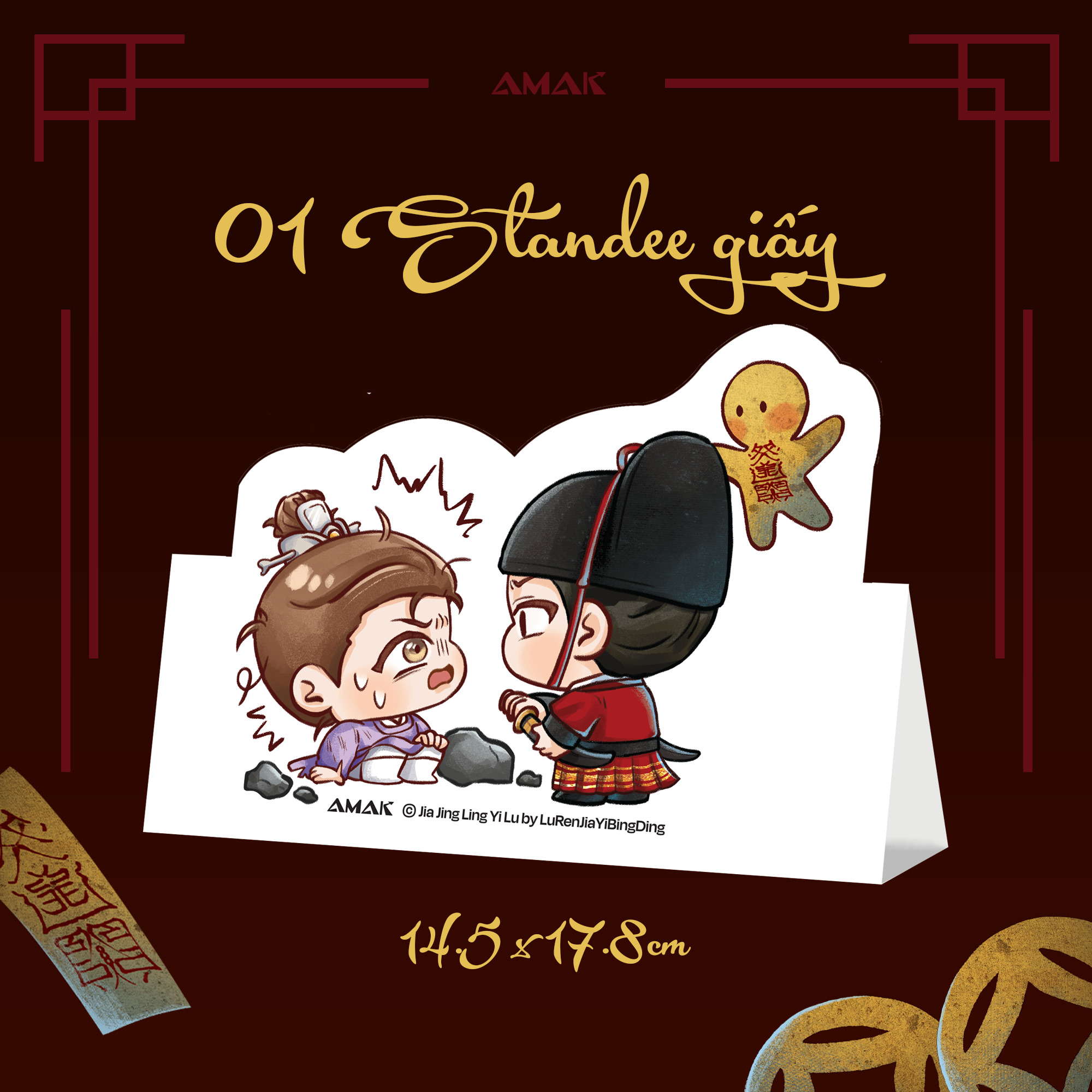 Bo
						
										
										Gia Tinh Linh Di Luc - Tap 1 - Tang Kem Bookmark Phu Nhung + Postcard Phu Nhung + Standee Giay