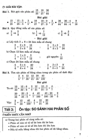 bộ giải bài tập toán 5 - tập 1
