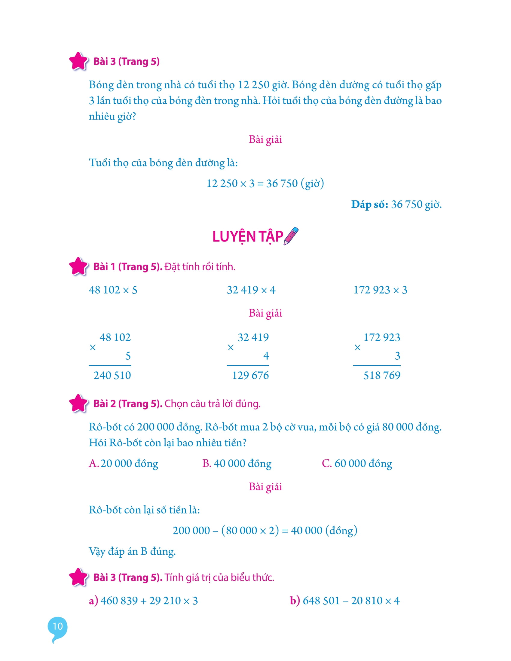 Bo
						
										
										Giai Bai Tap Toan Lop 4 - Tap 2