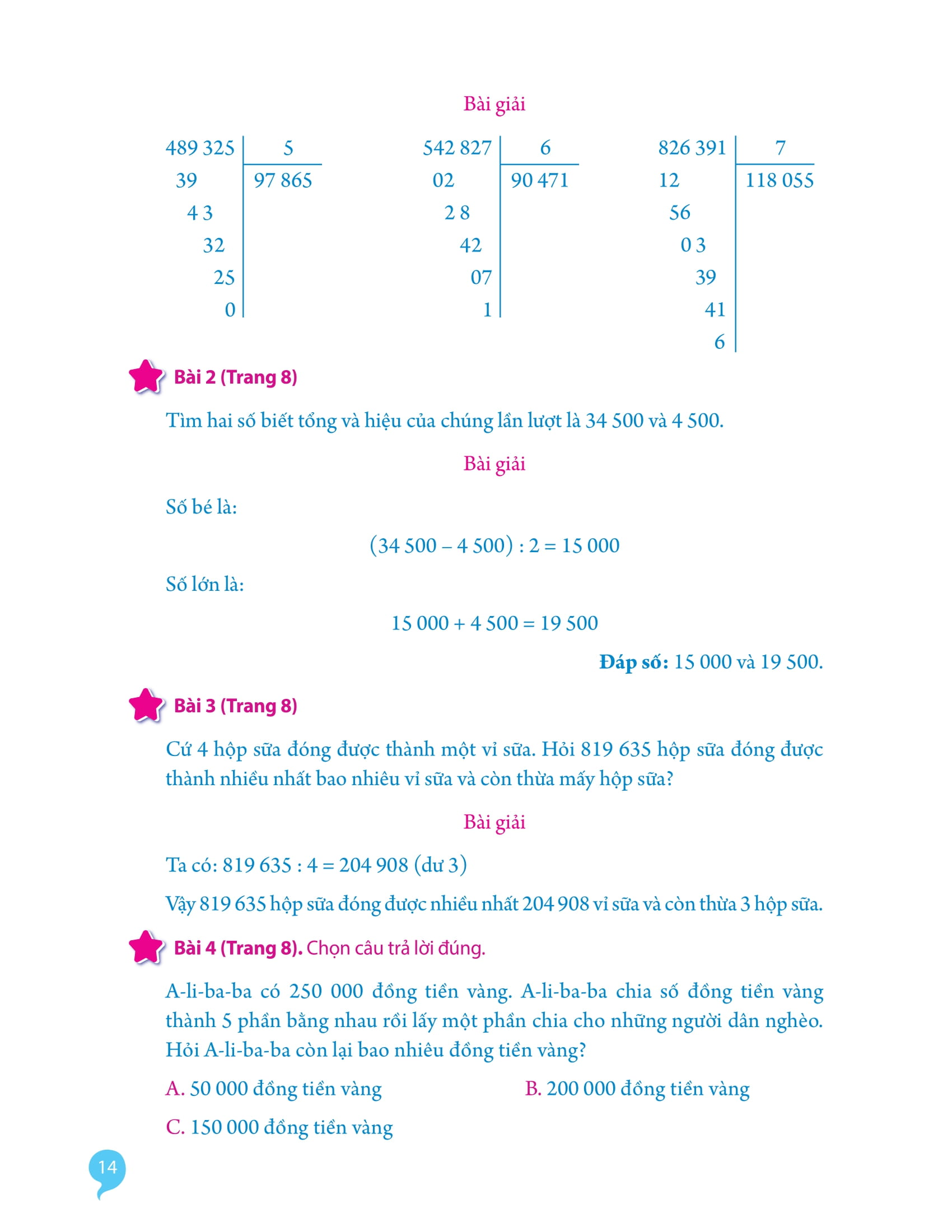 Bo
						
										
										Giai Bai Tap Toan Lop 4 - Tap 2