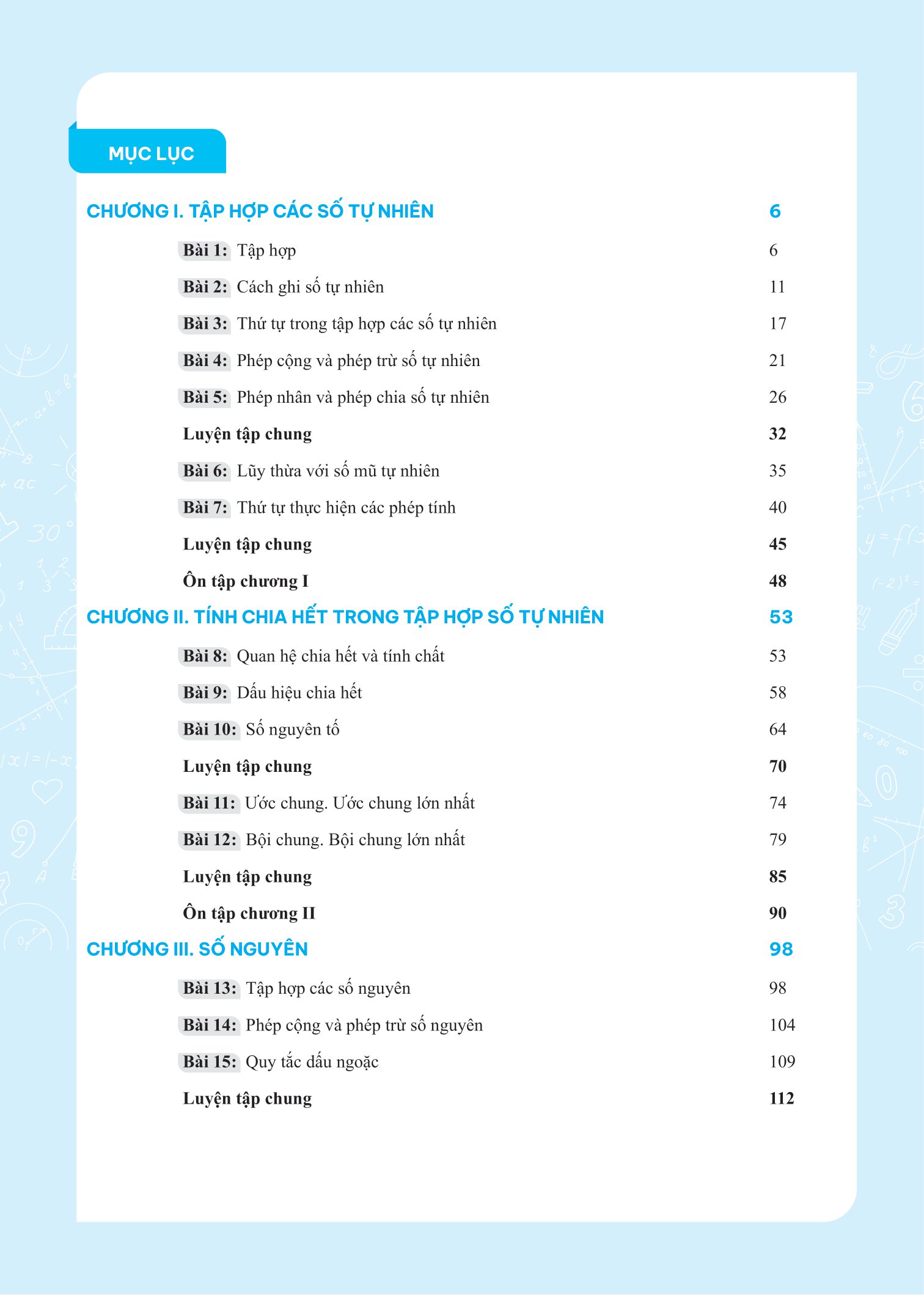 bộ giải bài tập và học tốt toán 6 - tập 1 (theo sgk kết nối tri thức với cuộc sống)