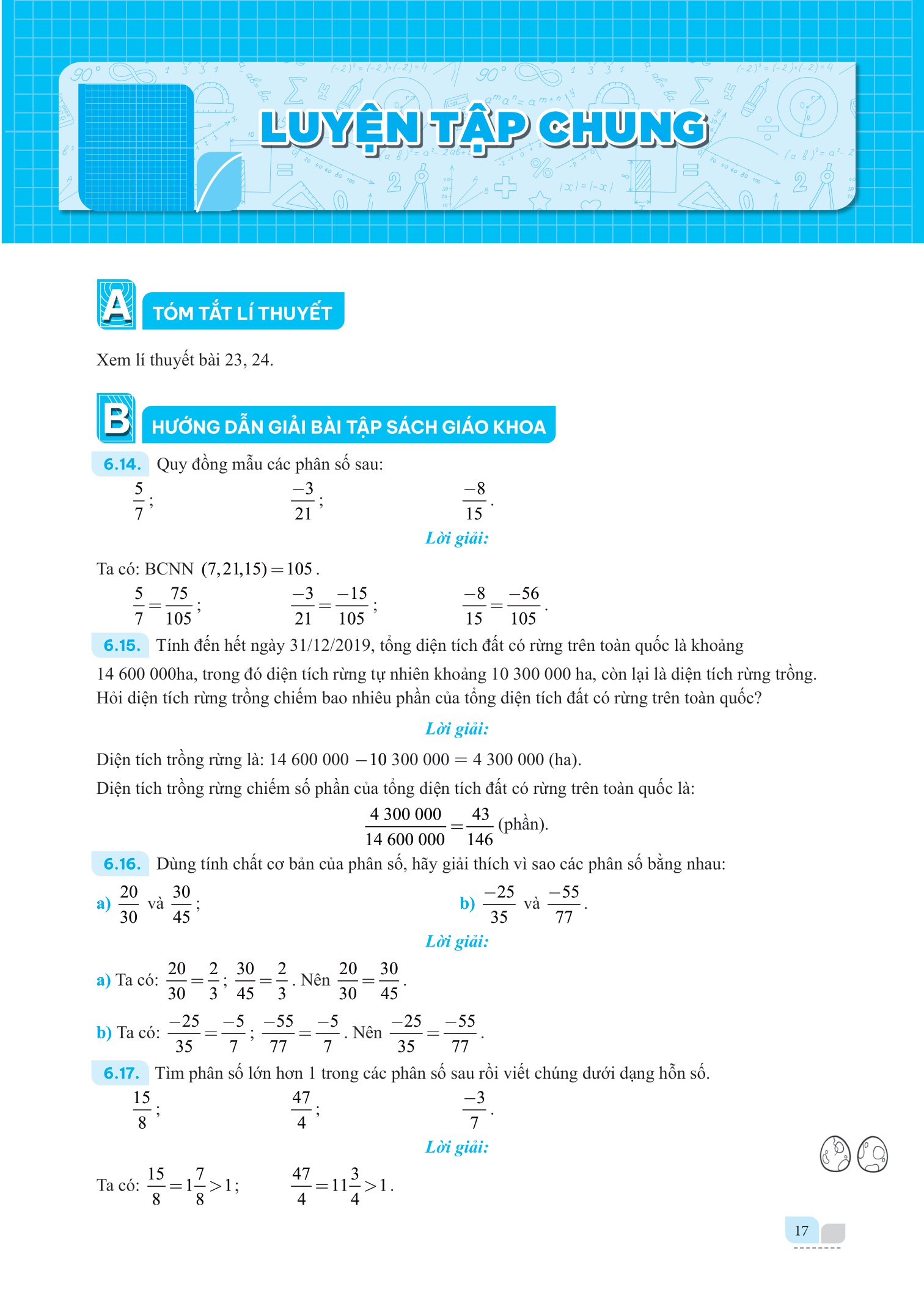 bộ giải bài tập và học tốt toán 6 - tập 2 (theo sgk kết nối tri thức với cuộc sống)