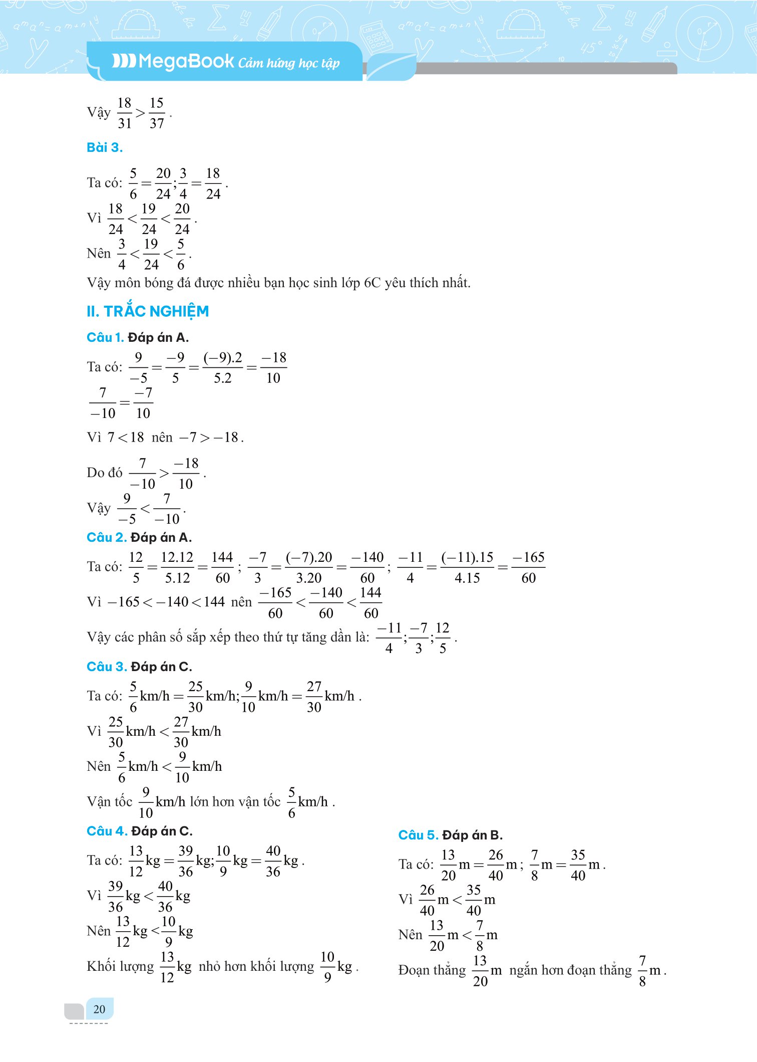 bộ giải bài tập và học tốt toán 6 - tập 2 (theo sgk kết nối tri thức với cuộc sống)