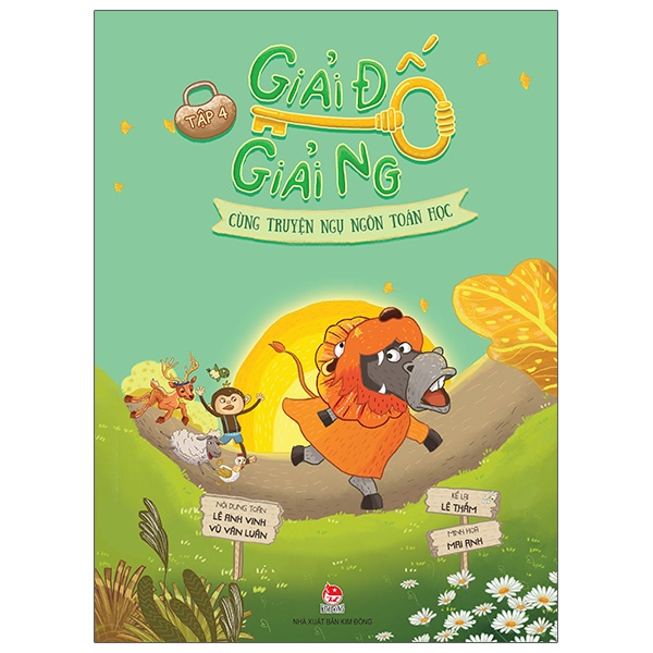 bộ giải đố giải ngố cùng truyện ngụ ngôn toán học - tập 4