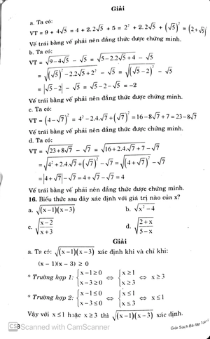 bộ giải sách bài tập toán 9 - tập 1