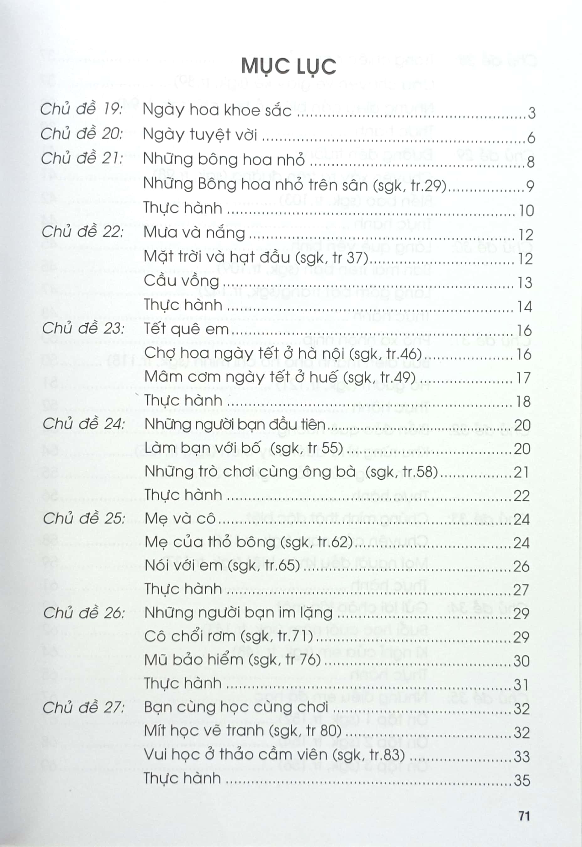 bộ giải vở bài tập tiếng việt lớp 1 - tập 2 (chân trời sáng tạo) (2022)
