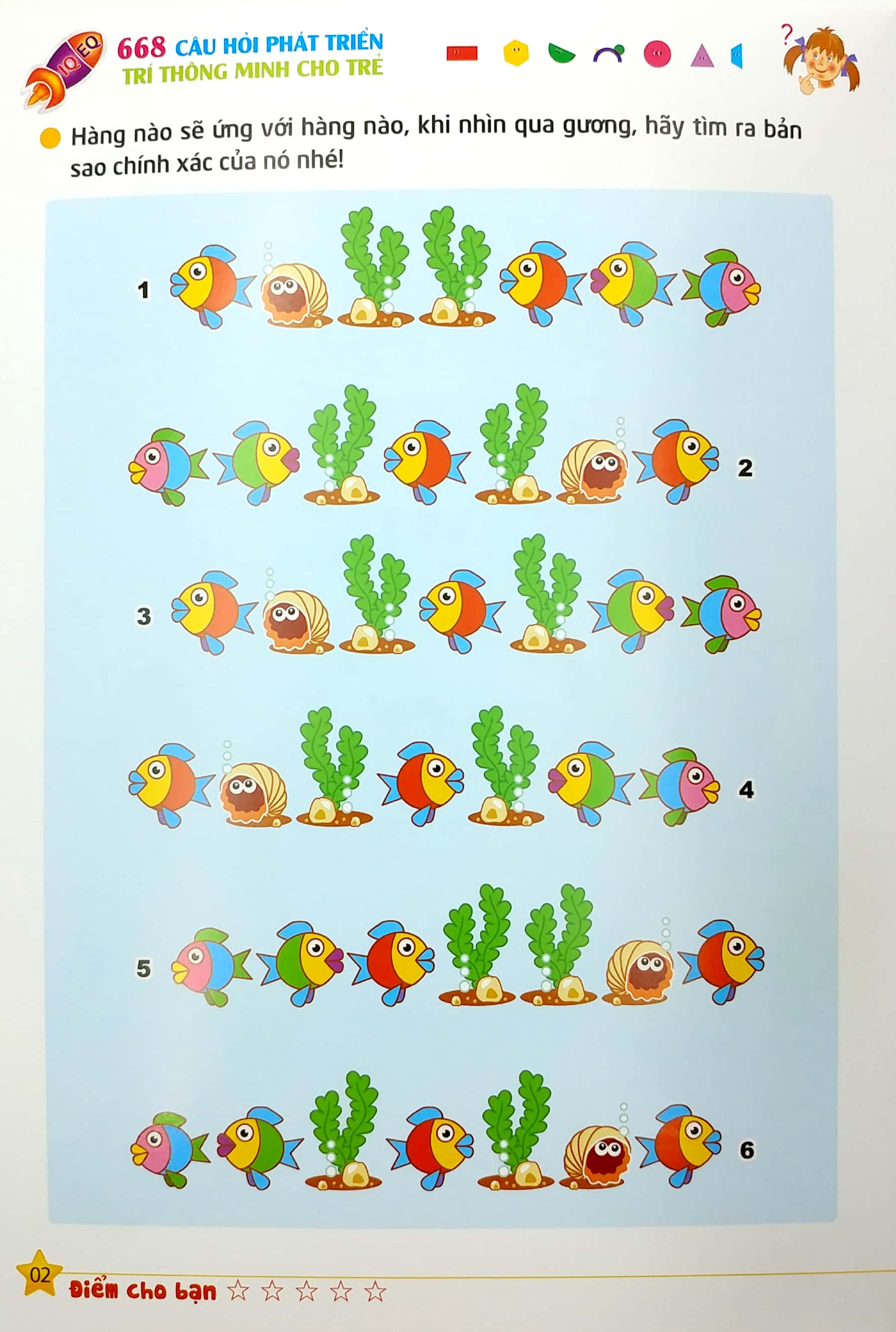 bộ giáo dục sớm phát triển não bộ - 668 câu hỏi phát triển trí thông minh - tập 2