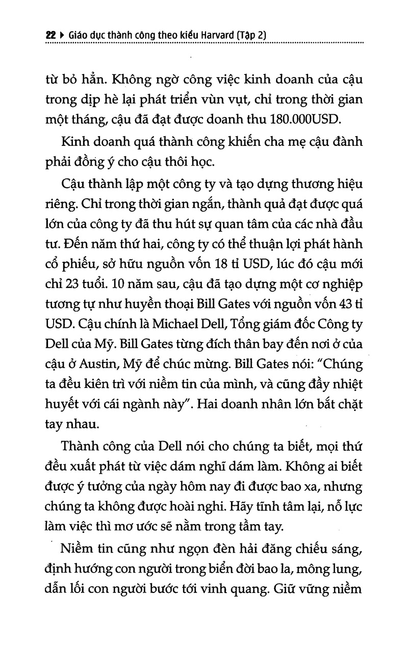 bộ giáo dục thành công theo kiểu harvard - tập 2 (tái bản 2018)
