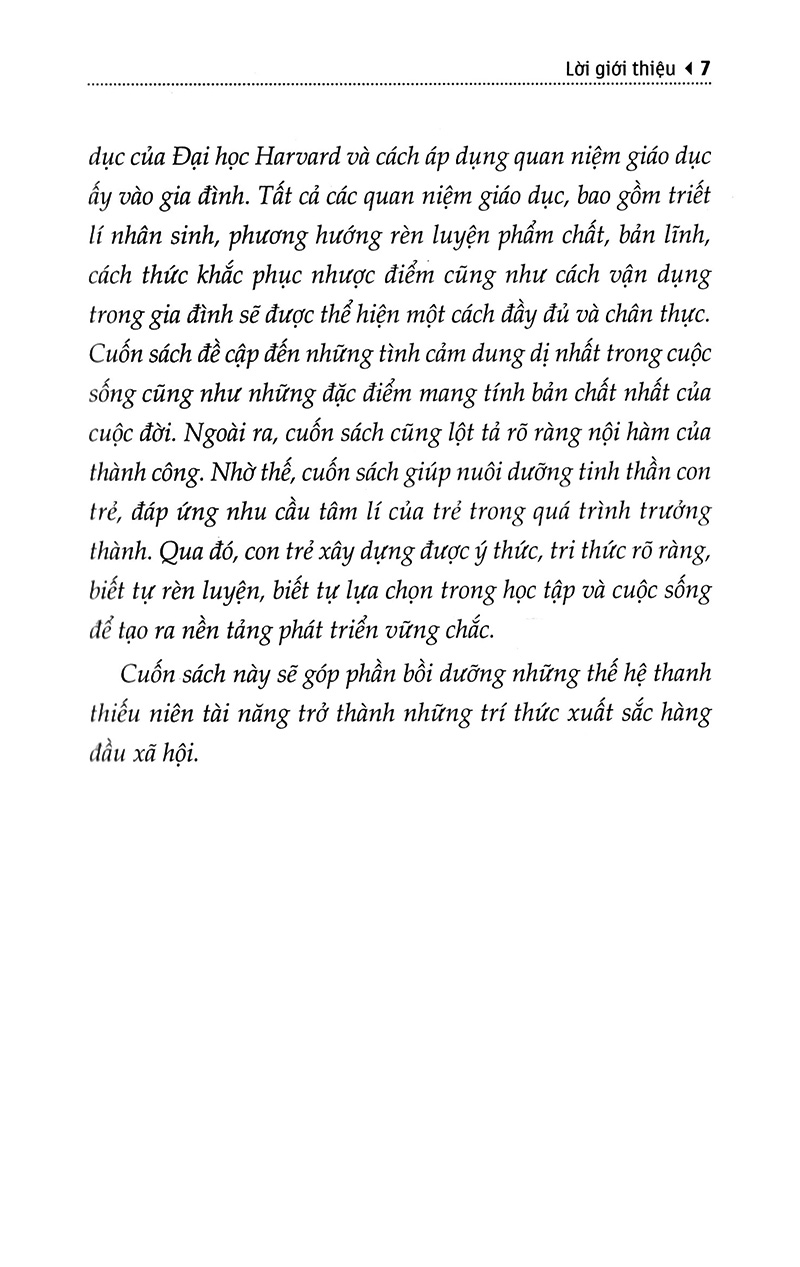 bộ giáo dục thành công theo kiểu harvard - tập 2 (tái bản 2018)