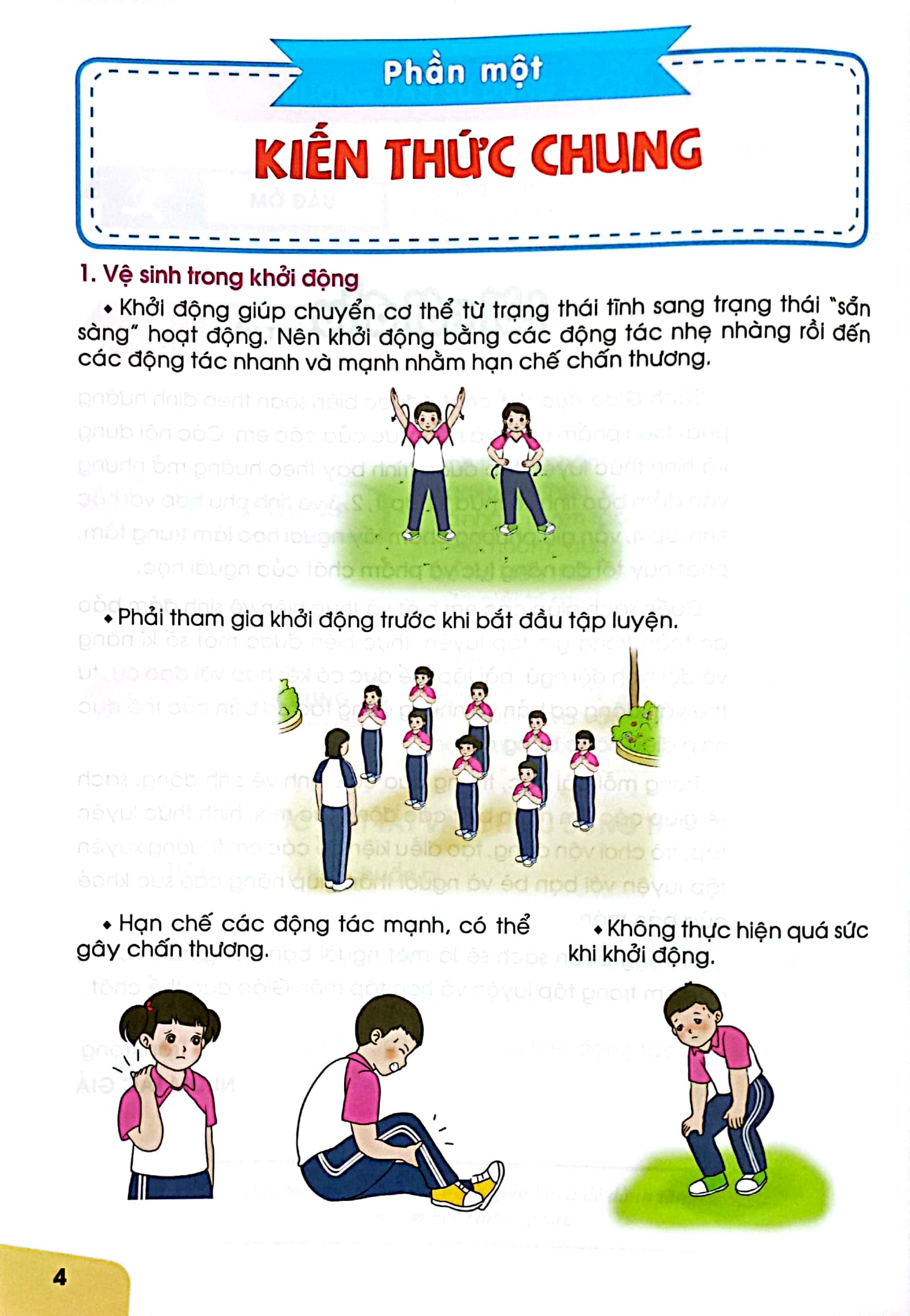 bộ giáo dục thể chất 4 (chân trời sáng tạo) (chuẩn)