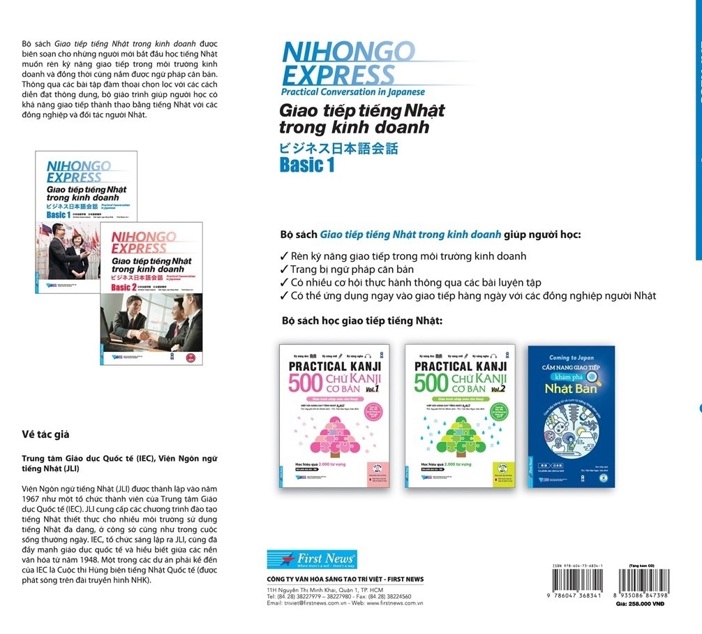 bộ giao tiếp tiếng nhật trong kinh doanh - basic 1