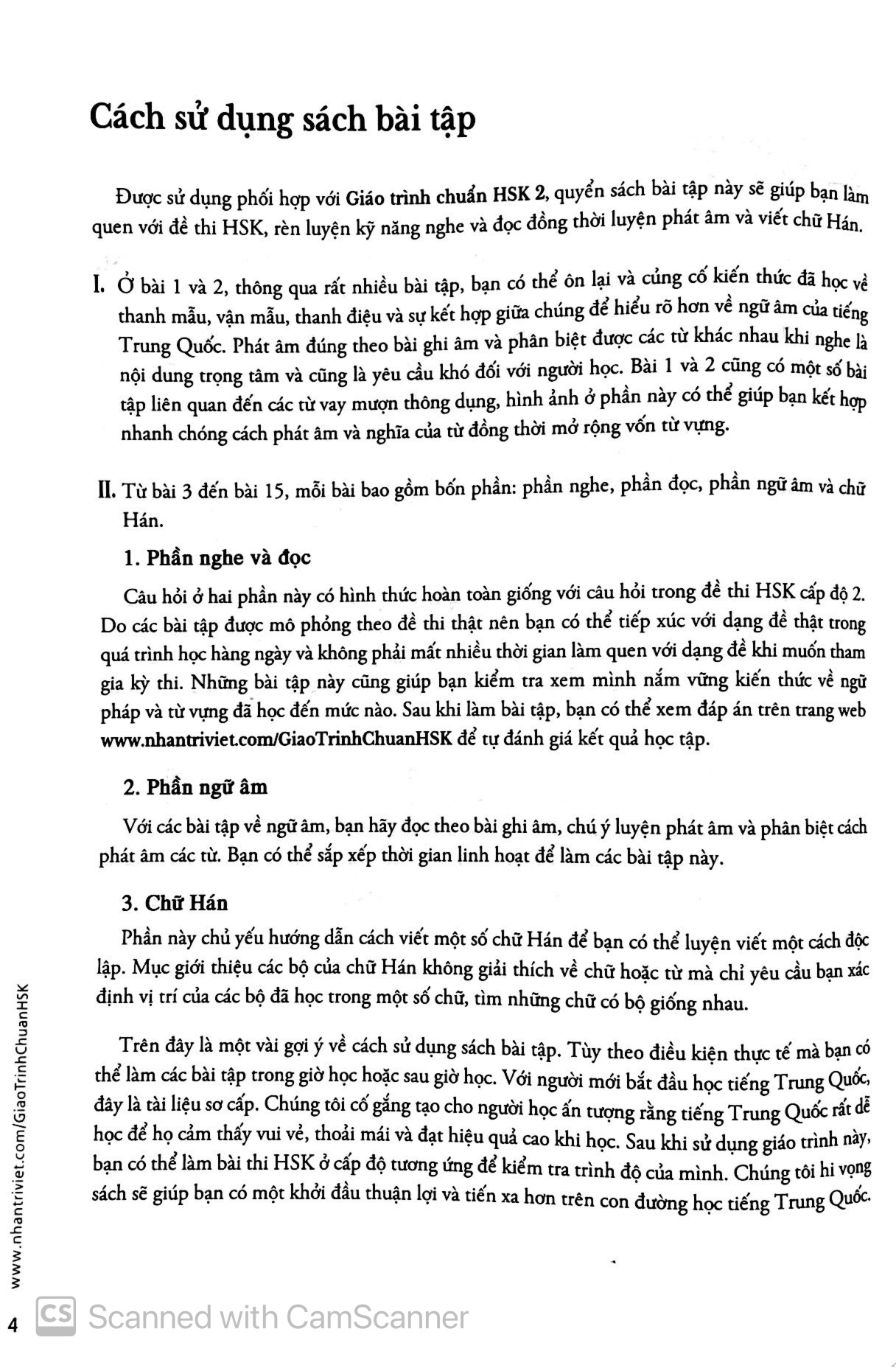 bộ giáo trình chuẩn hsk 2 - sách bài tập (tái bản 2021)
