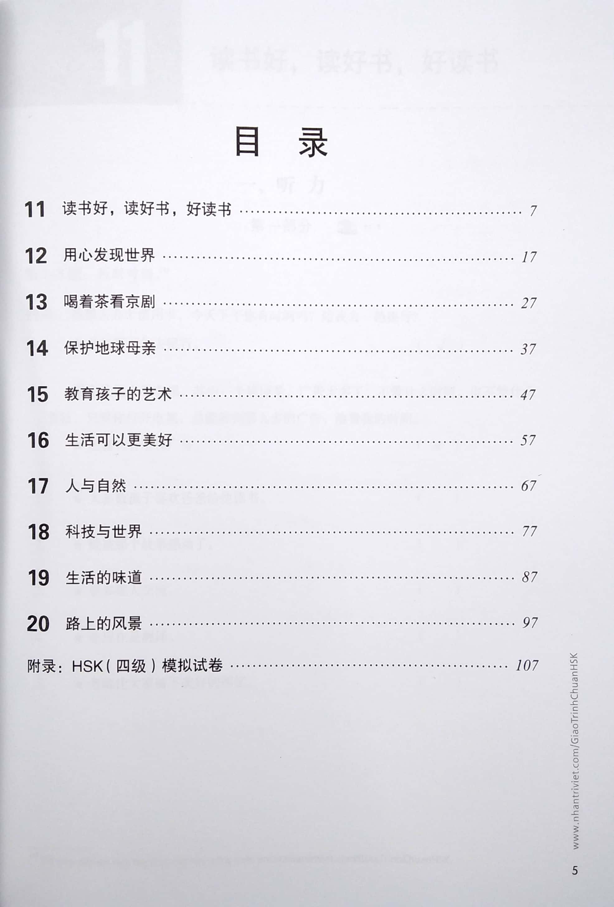 bộ giáo trình chuẩn hsk 4 - tập 2 - sách bài tập