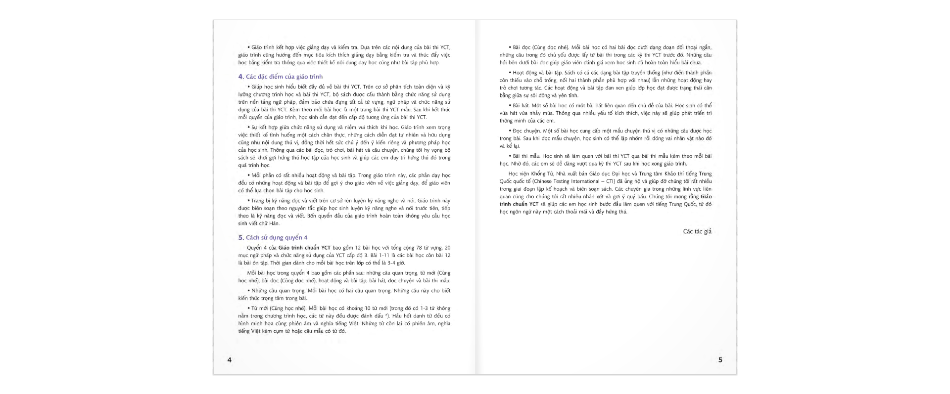 Bo
						
										
										Giao Trinh Chuan YCT 4