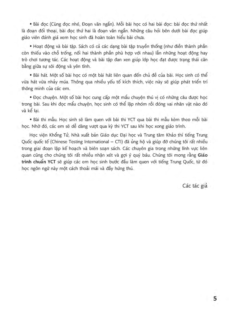 bộ giáo trình chuẩn yct 6 (cd)