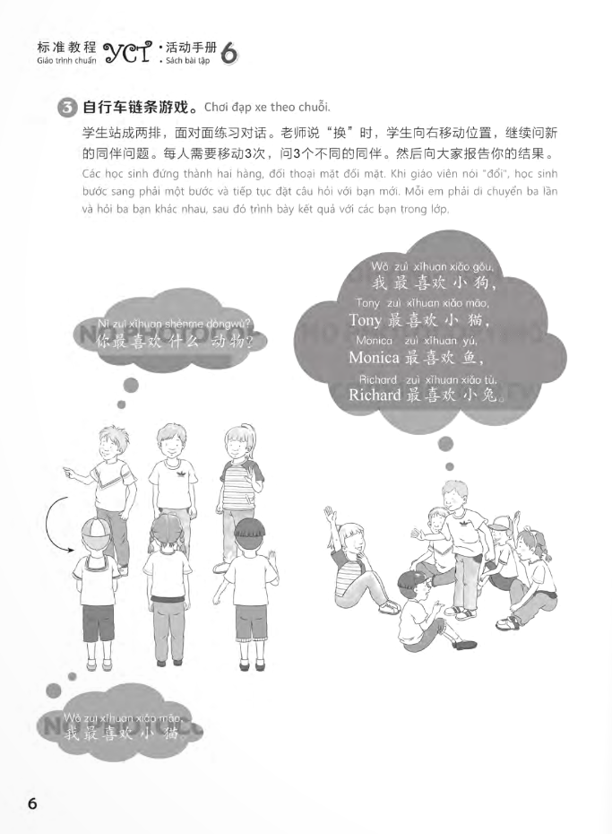 bộ giáo trình chuẩn yct 6 - sách bài tập