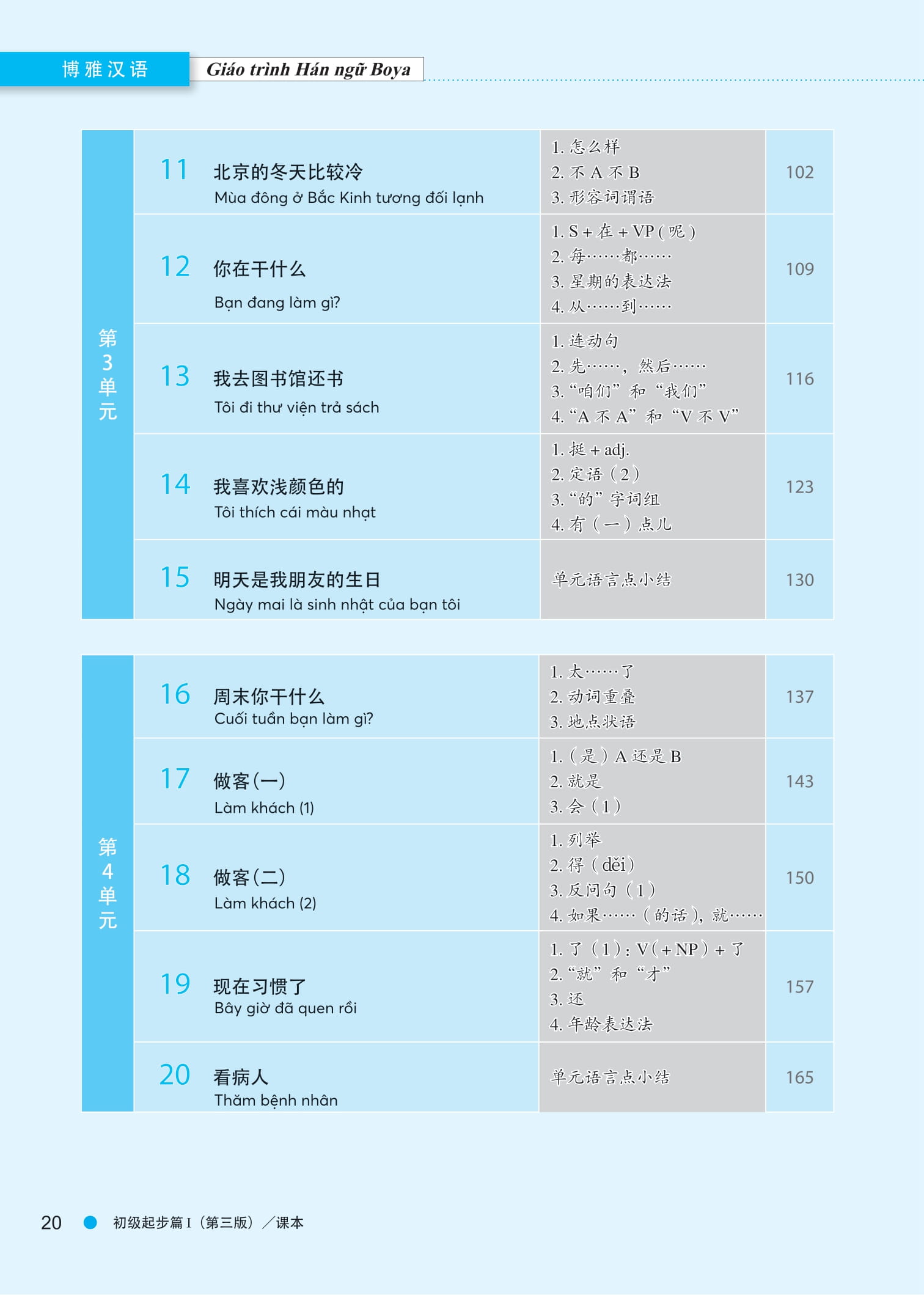 Bộ
						
										
										Giáo Trình Hán Ngữ Boya - Sơ Cấp - Tập 1 (Phiên Bản 3)