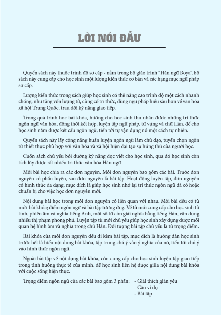 Bo
						
										
										Giao Trinh Han Ngu Boya - So Cap - Tap 1 (Tai Ban 2025)