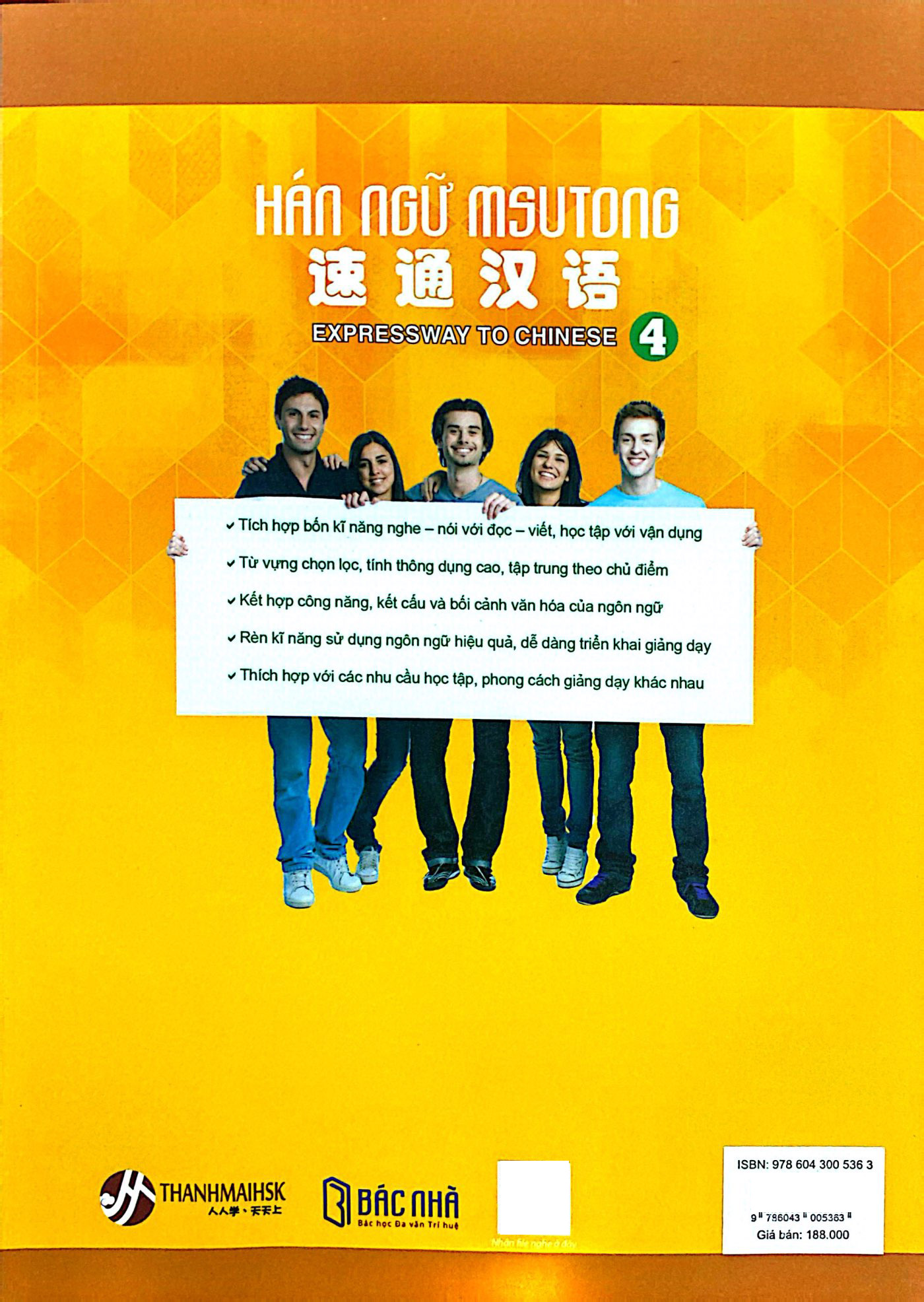 Bo
						
										
										Giao Trinh Han Ngu Msutong So Cap  - Quyen 4