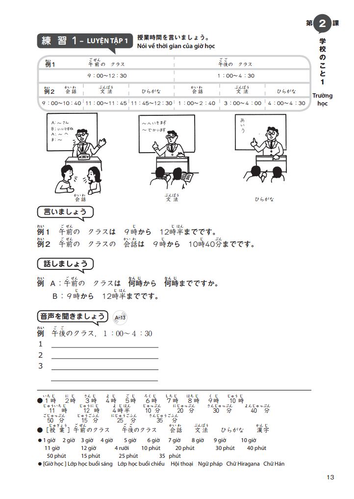 bộ giáo trình tiếng nhật tổng hợp dành cho người việt sơ cấp - tập 1