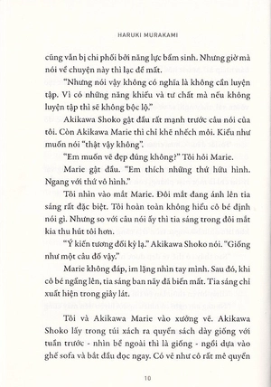 bộ giết chỉ huy đội kỵ sĩ - tập 2: ẩn dụ dịch chuyển