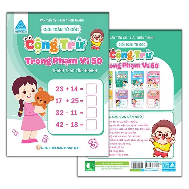 Bộ Giỏi Toán Từ Gốc - Thành Thạo Tính Nhanh - Cộng Trừ Trong Phạm Vi 20