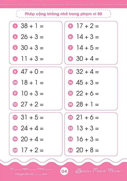 Bo
						
										
										Gioi Toan Tu Goc - Thanh Thao Tinh Nhanh - Cong Tru Trong Pham Vi 50