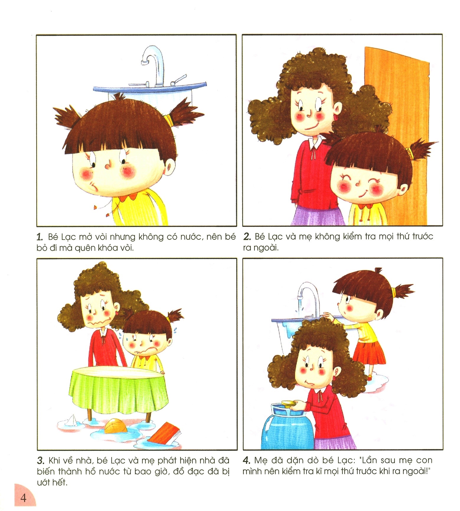 bộ giúp bé tránh hiểm nguy - lớp lá 2