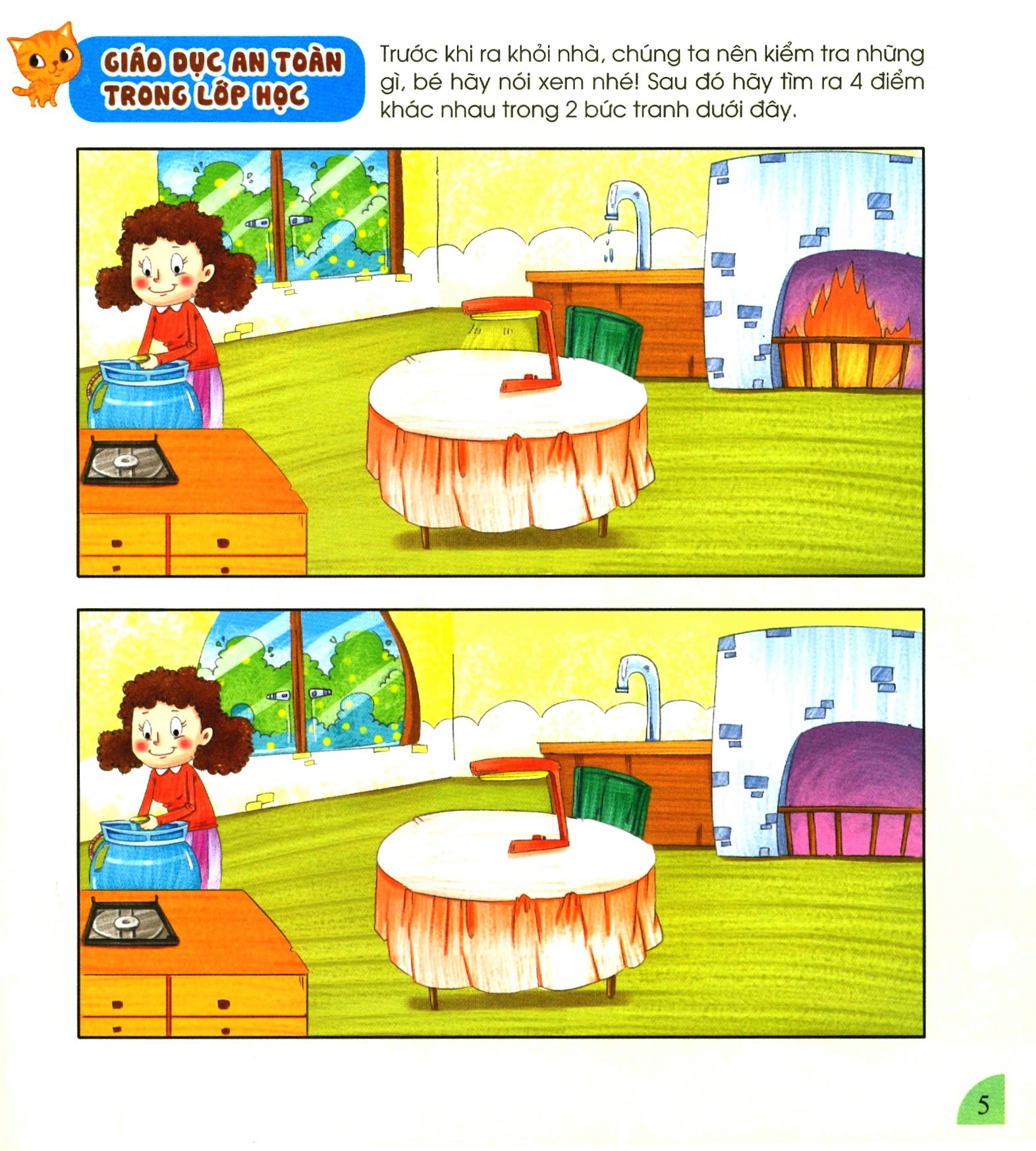 bộ giúp bé tránh hiểm nguy - lớp lá 2