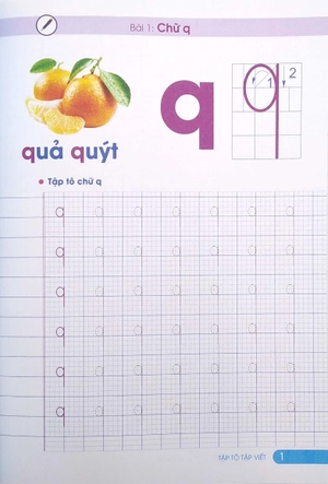 bộ giúp bé tự tin vào lớp 1 - tập tô, tập viết - quyển 2