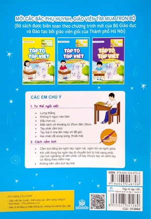 bộ giúp bé tự tin vào lớp 1 - tập tô, tập viết - quyển 2