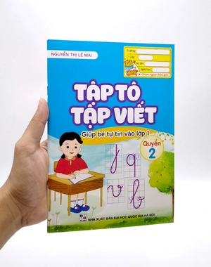 bộ giúp bé tự tin vào lớp 1 - tập tô, tập viết - quyển 2