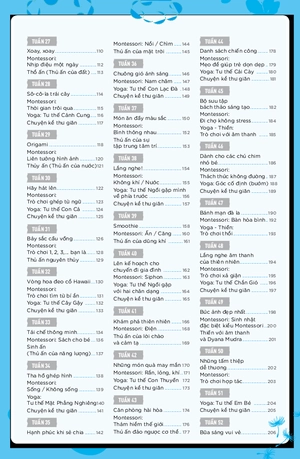 bộ giúp con hạnh phúc - cả năm vui khỏe cùng con - 52 tuần với các hoạt động vui chơi và thư giãn