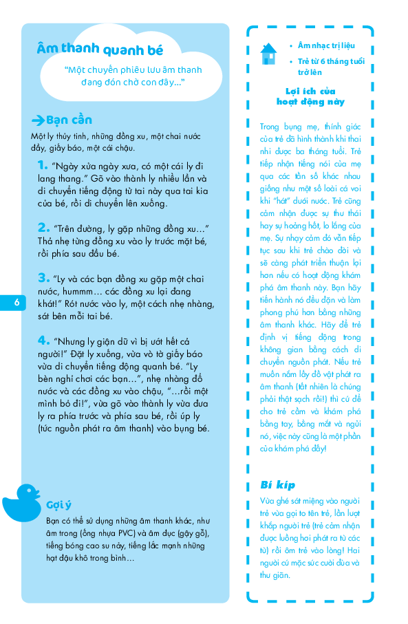 bộ giúp con hạnh phúc: giúp con khám phá đầu đời - 35 hoạt động dành cho trẻ từ 0 đến 3 tuổi