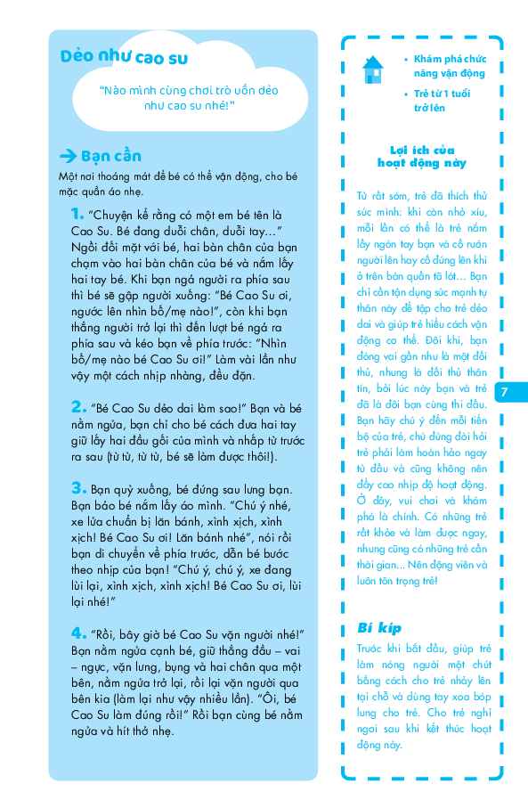 bộ giúp con hạnh phúc: giúp con khám phá đầu đời - 35 hoạt động dành cho trẻ từ 0 đến 3 tuổi