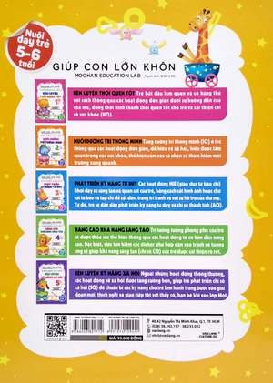 bộ giúp con lớn khôn - bồi dưỡng trí tuệ cảm xúc 6 (nuôi dạy trẻ 5-6 tuổi)