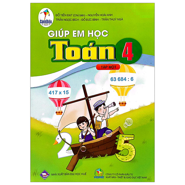 bộ giúp em học toán 4 - tập 1 (cánh diều) (2023)