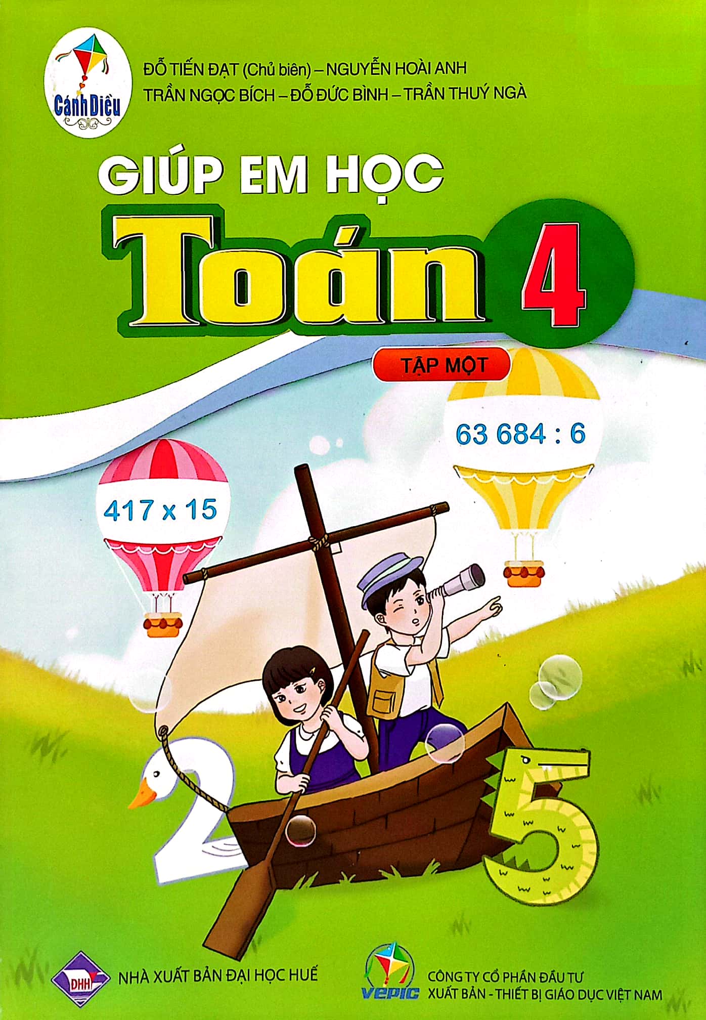 bộ giúp em học toán 4 - tập 1 (cánh diều) (2023)