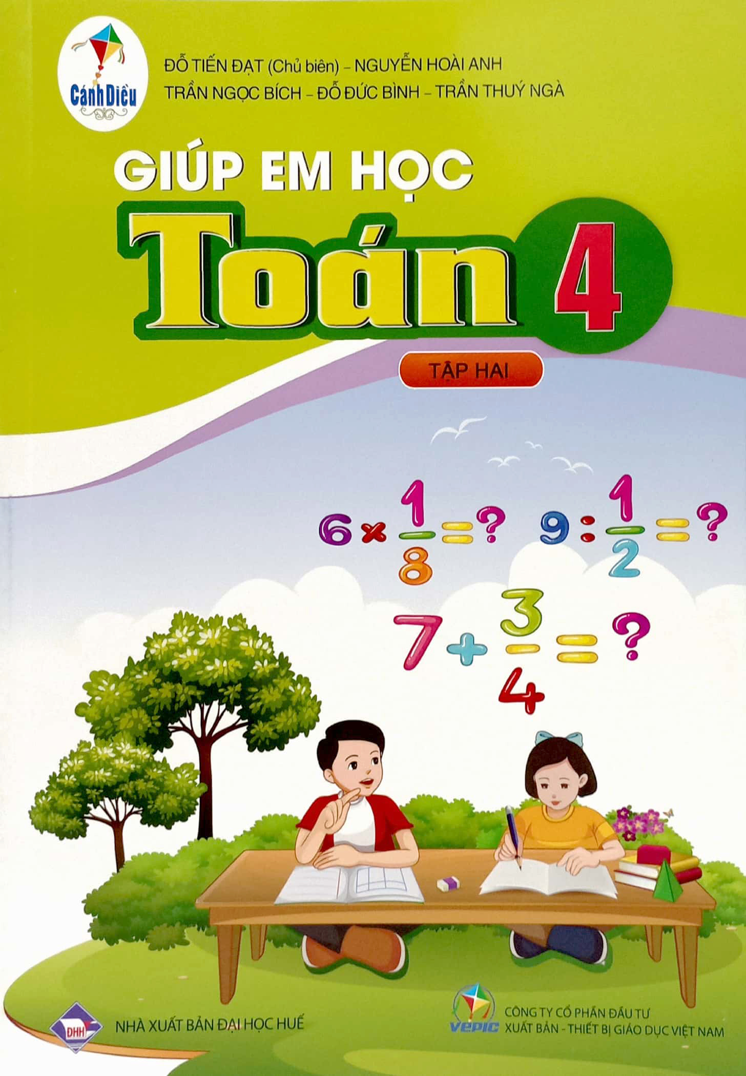 bộ giúp em học toán 4 - tập 2 (cánh diều) (2023)